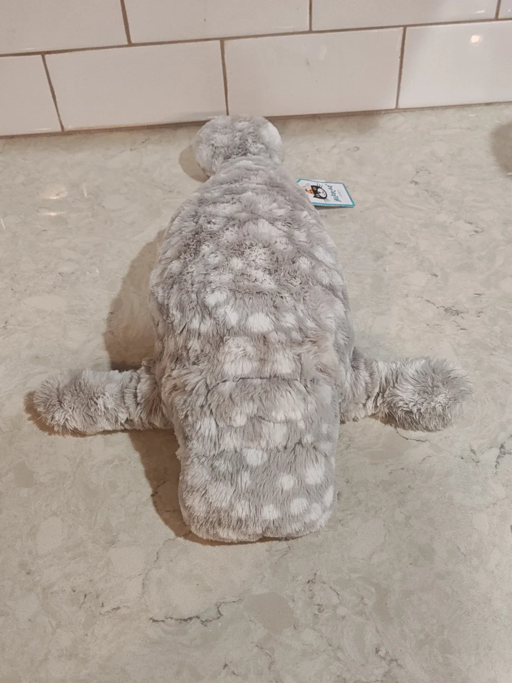 Jellycat Little Billow Manatee BNWT Very Rare Retired